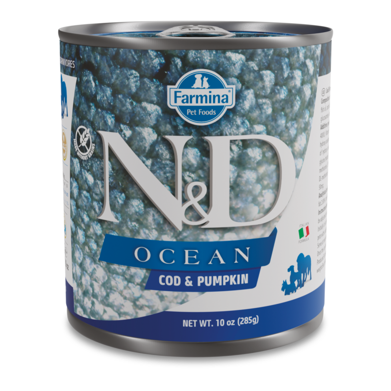 Farmina Pet Foods-N&D Ocean Grain Free Cod & Pumpkin Canned Dog Food