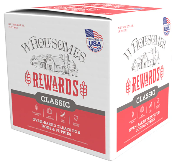 Wholesomes-Classic Medium Oven Baked Biscuits Dog Treats
