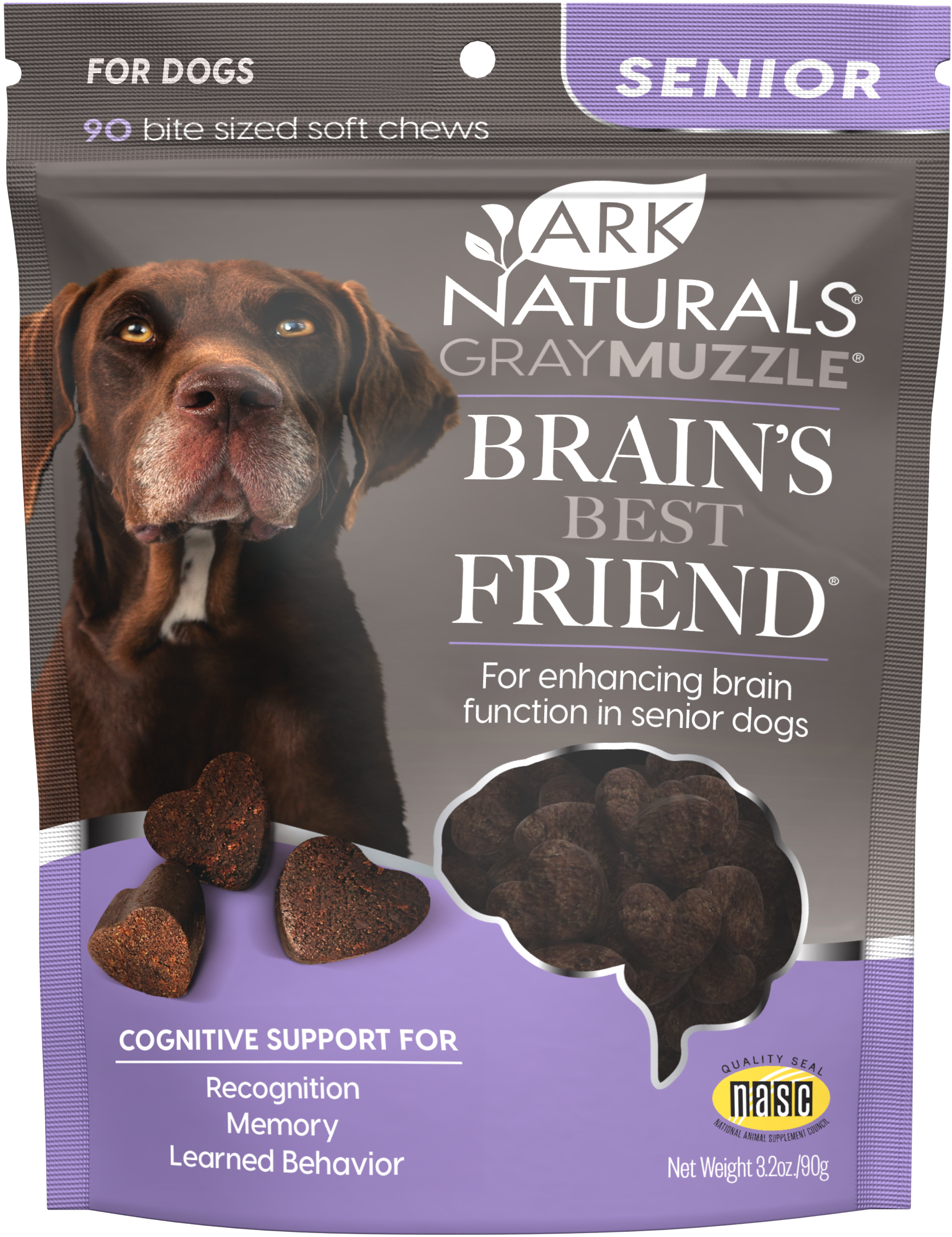 Ark Naturals-Gray Muzzle Brain's Best Friend!