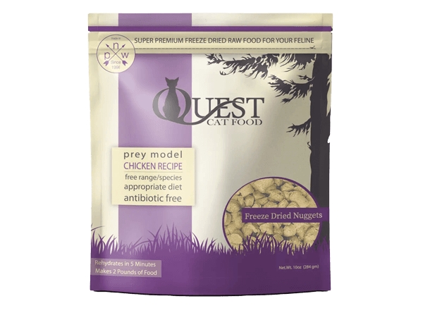 Steve's Real Food-Quest Freeze Dried Raw Chicken Recipe Food for Cats