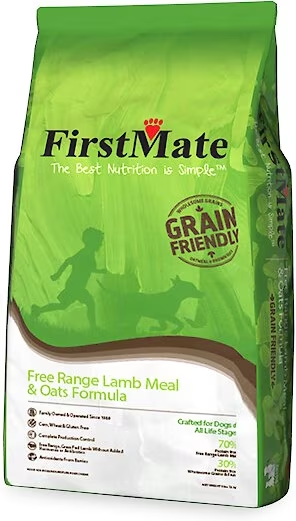 FirstMate-Grain Friendly Free Range Lamb Meal & Oats Formula Dry Dog Food