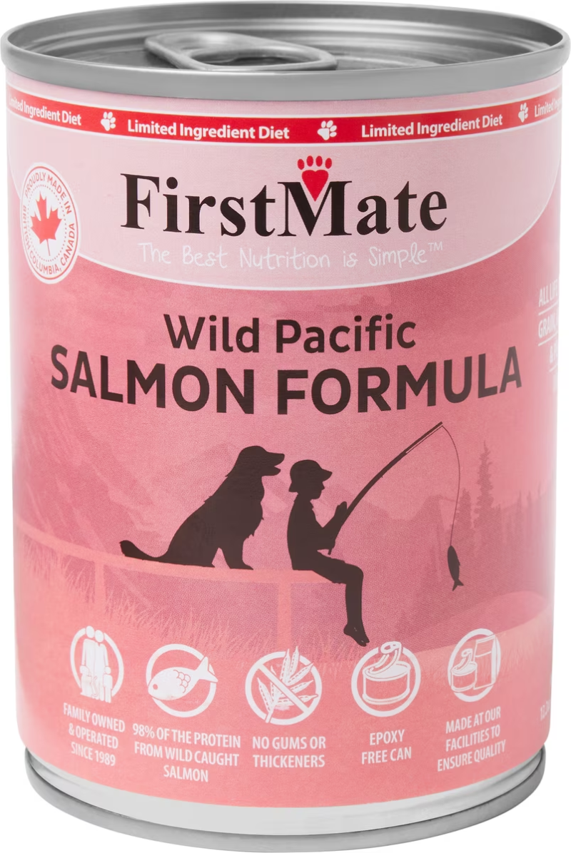 FirstMate-Salmon Formula Limited Ingredient Grain Free Canned Dog Food
