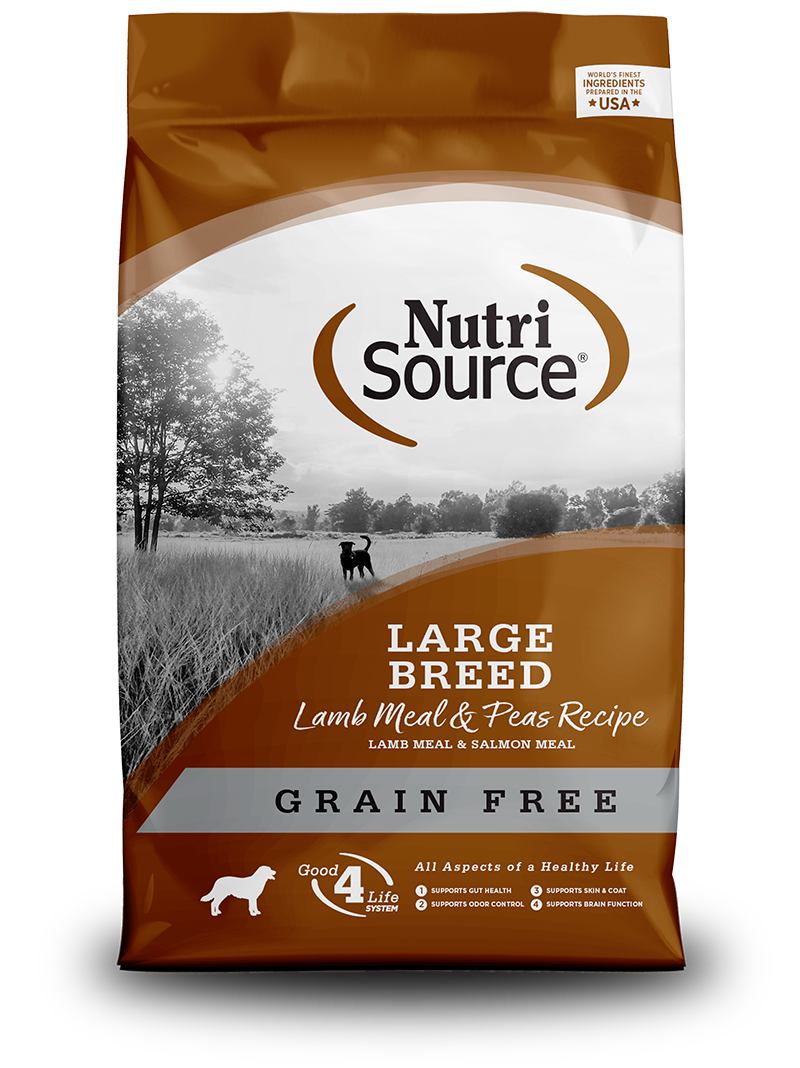 NutriSource-Grain Free Large Breed Lamb Dry Dog Food