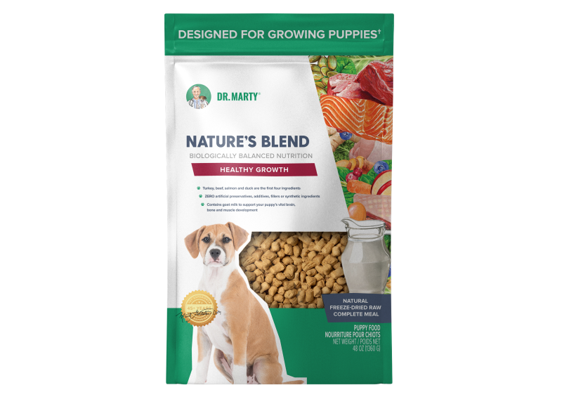 Dr. Marty-Nature’s Blend Healthy Growth Freeze Dried Raw Puppy Dog Food