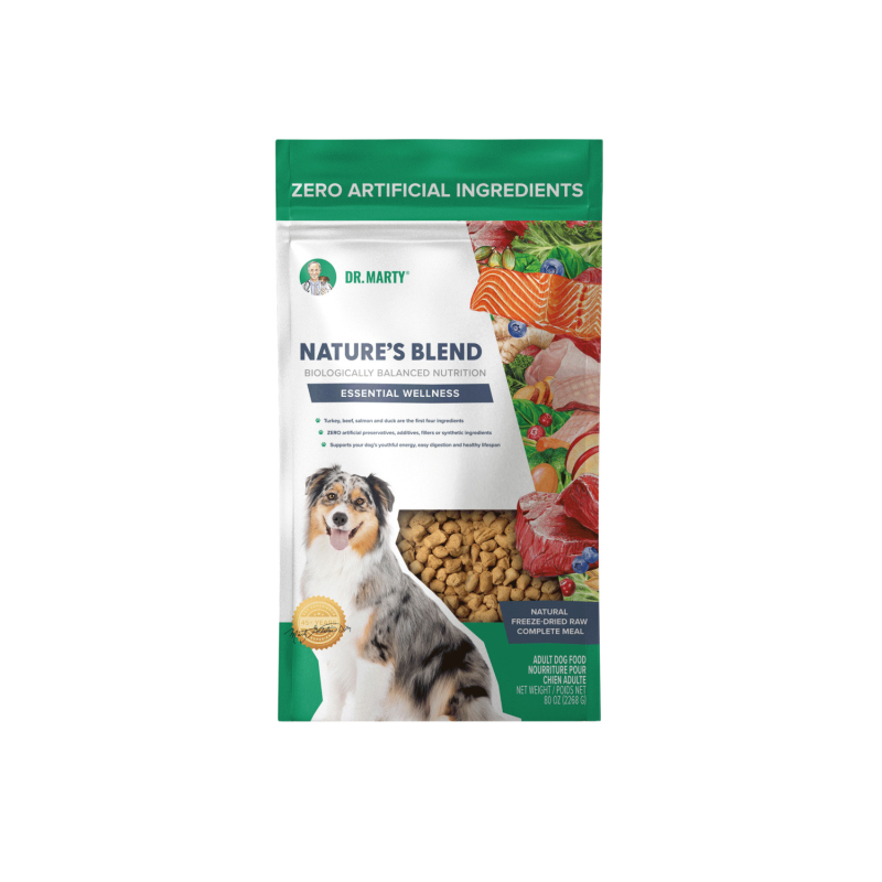Dr. Marty-Nature’s Blend Essential Wellness Freeze Dried Raw Dog Food