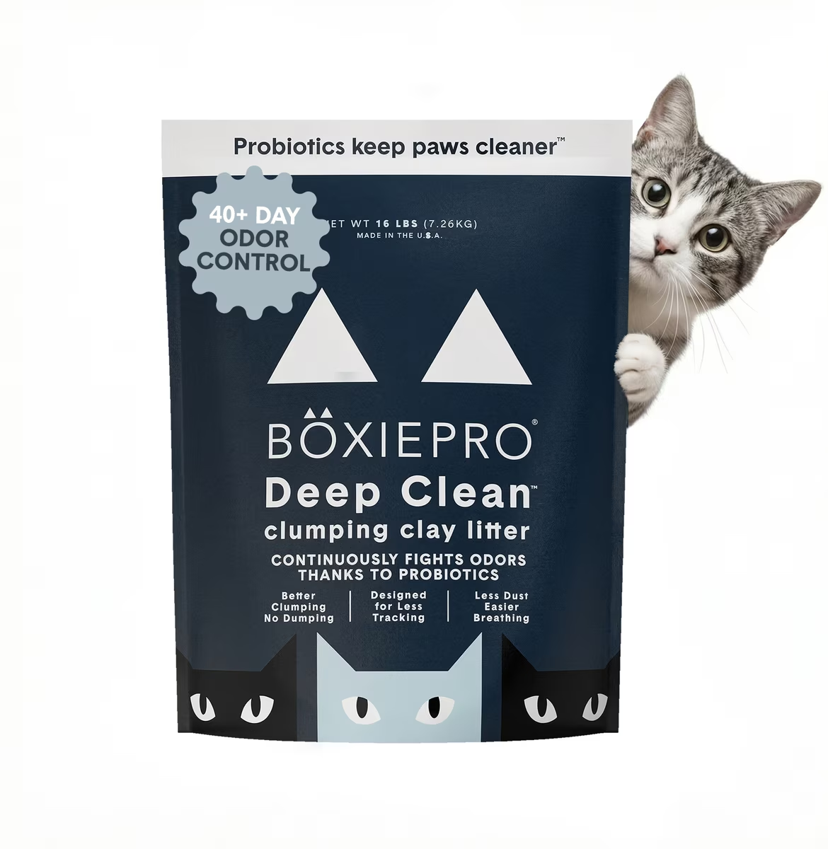 Boxiecat-BoxiePro® Deep Clean Probiotic Cat Litter