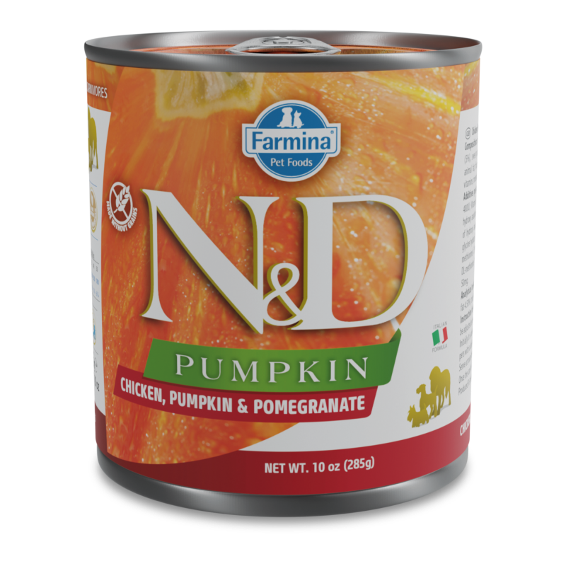 Farmina Pet Foods-N&D Pumpkin, Chicken & Pomegranate Canned Dog Food