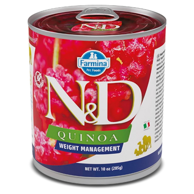 Farmina Pet Foods-N&D Quinoa Functional Canine Weight Management Canned Dog Food
