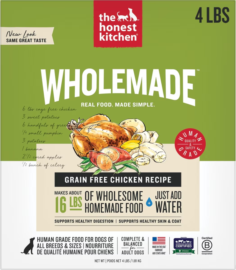 The Honest Kitchen-Grain Free Chicken Recipe Dehydrated Dog Food