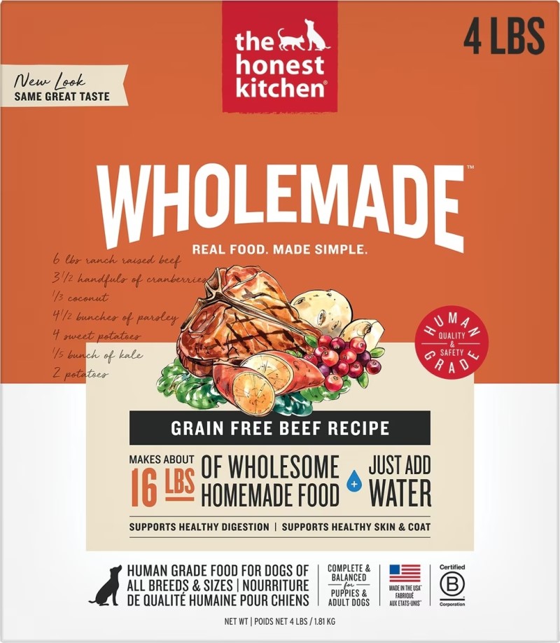 The Honest Kitchen-LOVE Grain Free Beef All Life Stages Dog Food