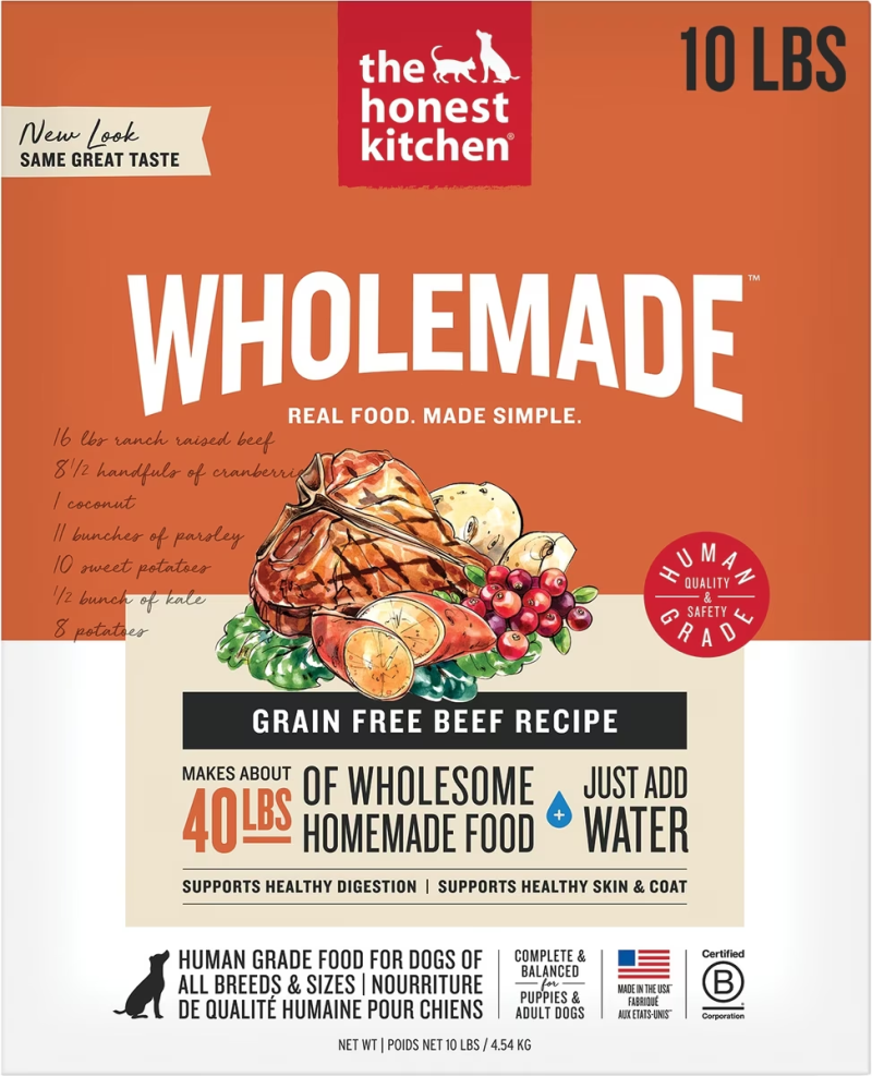The Honest Kitchen-LOVE Grain Free Beef All Life Stages Dog Food