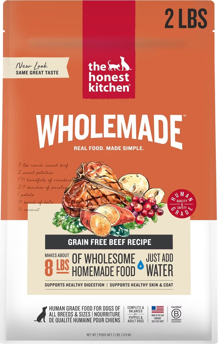 The Honest Kitchen-LOVE Grain Free Beef All Life Stages Dog Food
