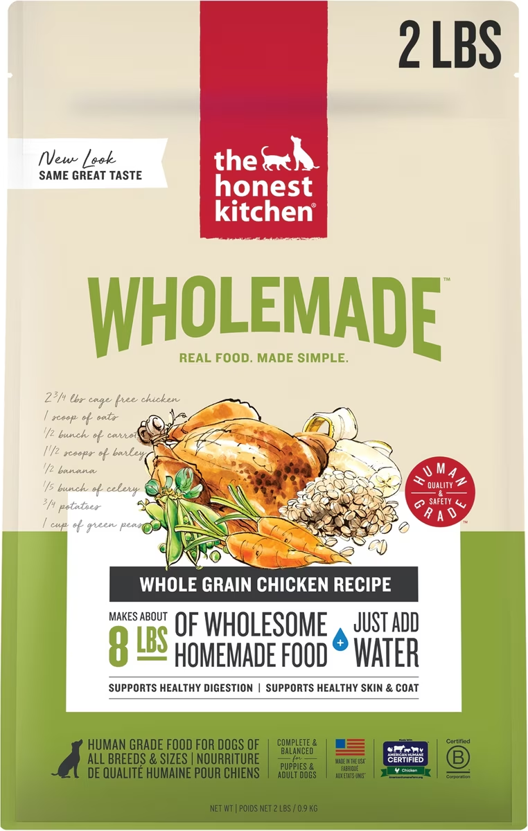 The Honest Kitchen-Whole Grain Chicken Recipe Dehydrated Dog Food