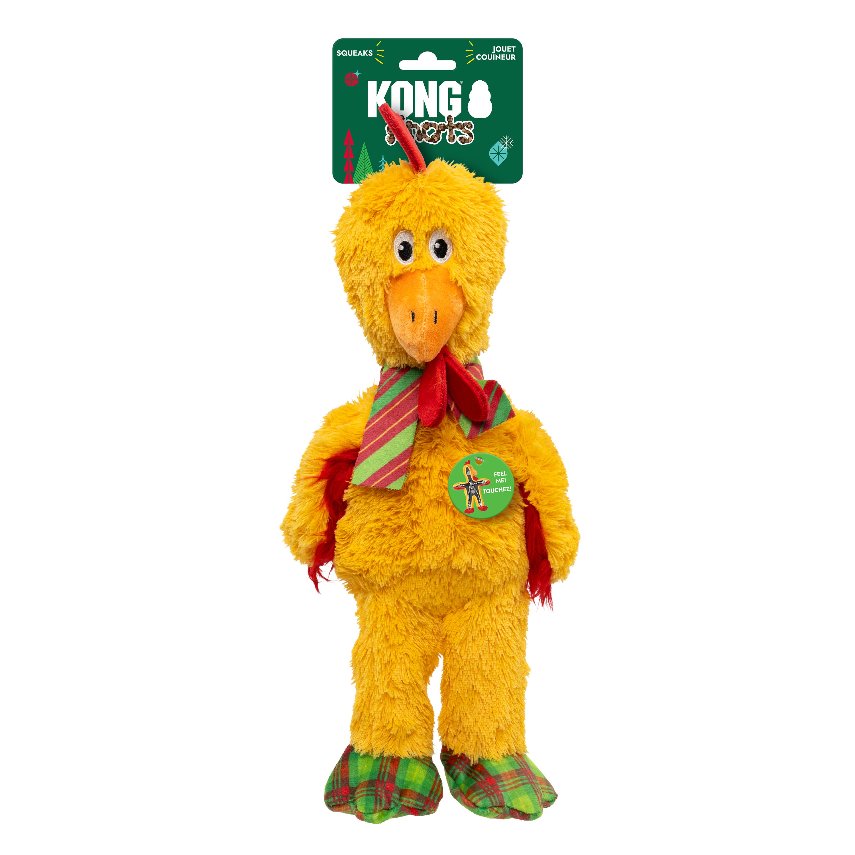 Kong-Knots Chicken Holiday Toy for Dogs