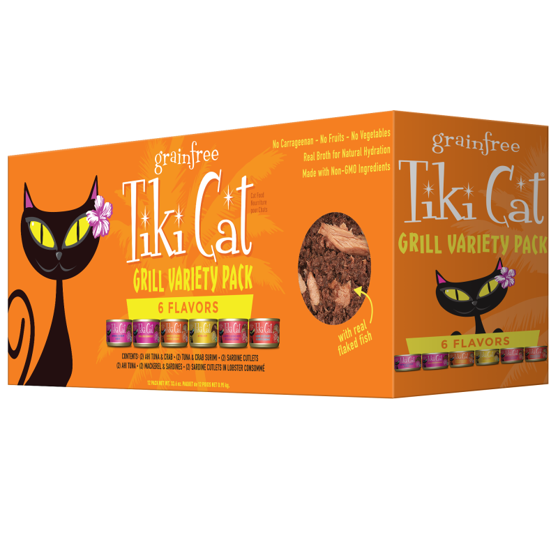 Tiki Cat-King Kamehameha Grill Variety Pack