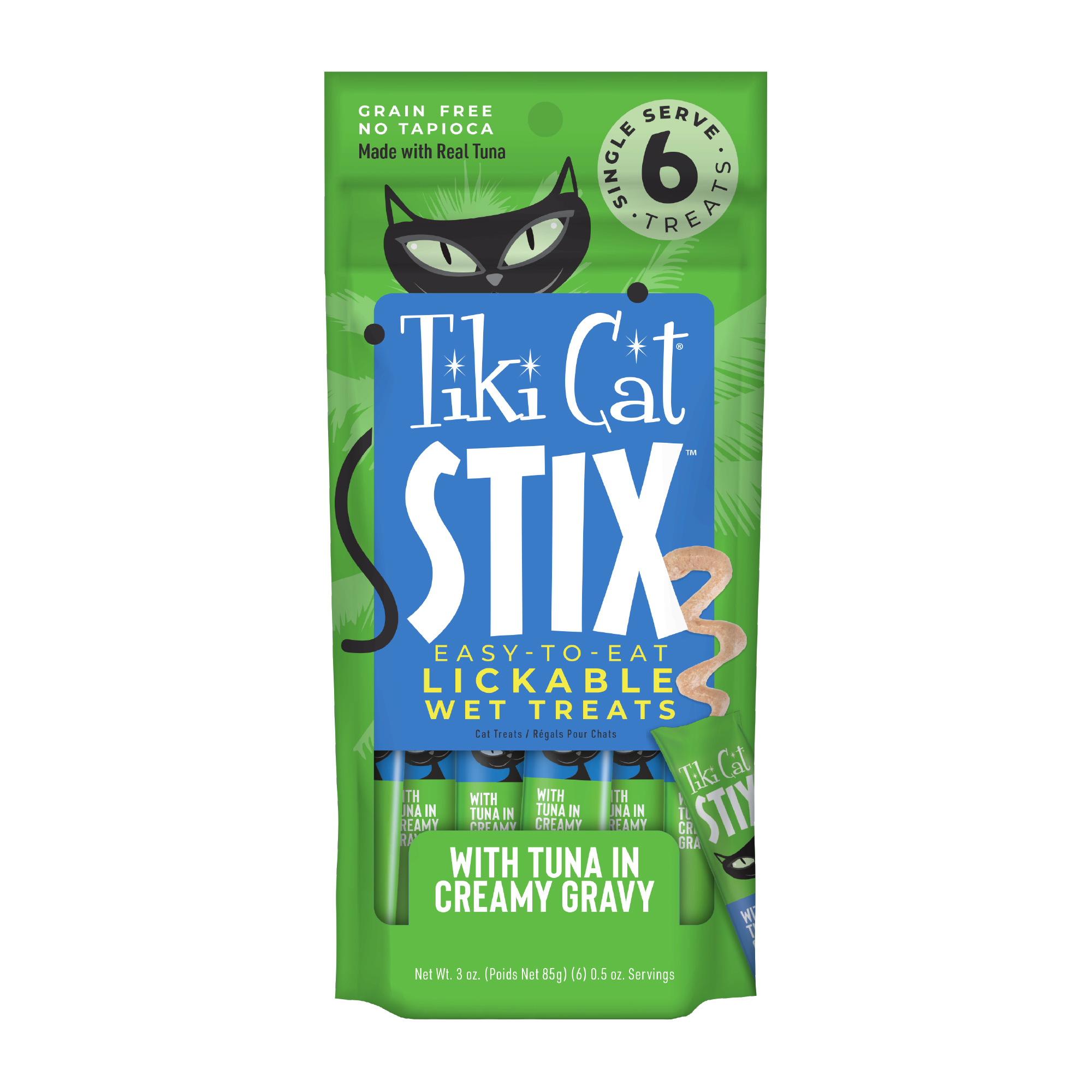 Tiki Cat-Cat Stix Wet Treats- Tuna