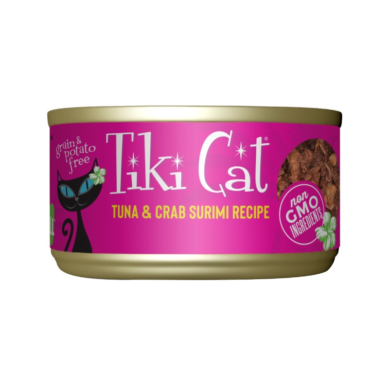 Tiki Cat-Lanai Luau Grain Free Tuna In Crab Surimi Consomme Canned Cat Food