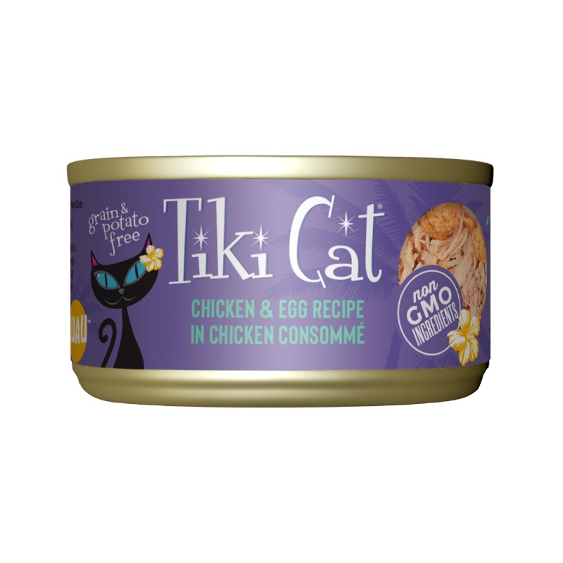 Tiki Cat-Koolina Luau Grain Free Chicken With Egg In Chicken Consomme Canned Cat Food
