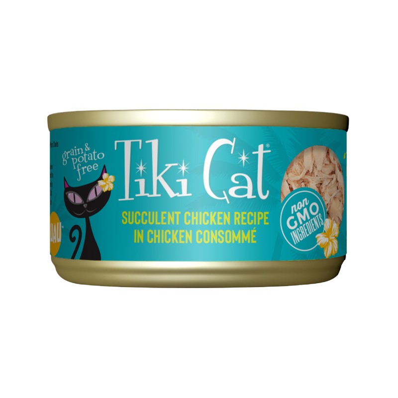 Tiki Cat-Puka Puka Luau Grain Free Succulent Chicken in Chicken Consomme Canned Cat Food