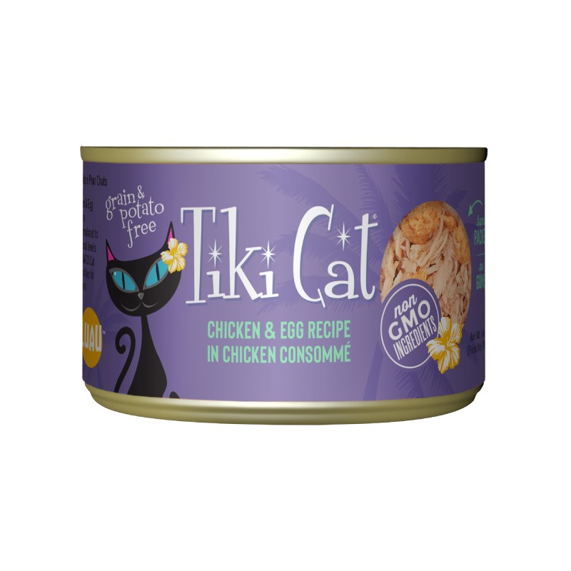 Tiki Cat-Koolina Luau Grain Free Chicken With Egg In Chicken Consomme Canned Cat Food