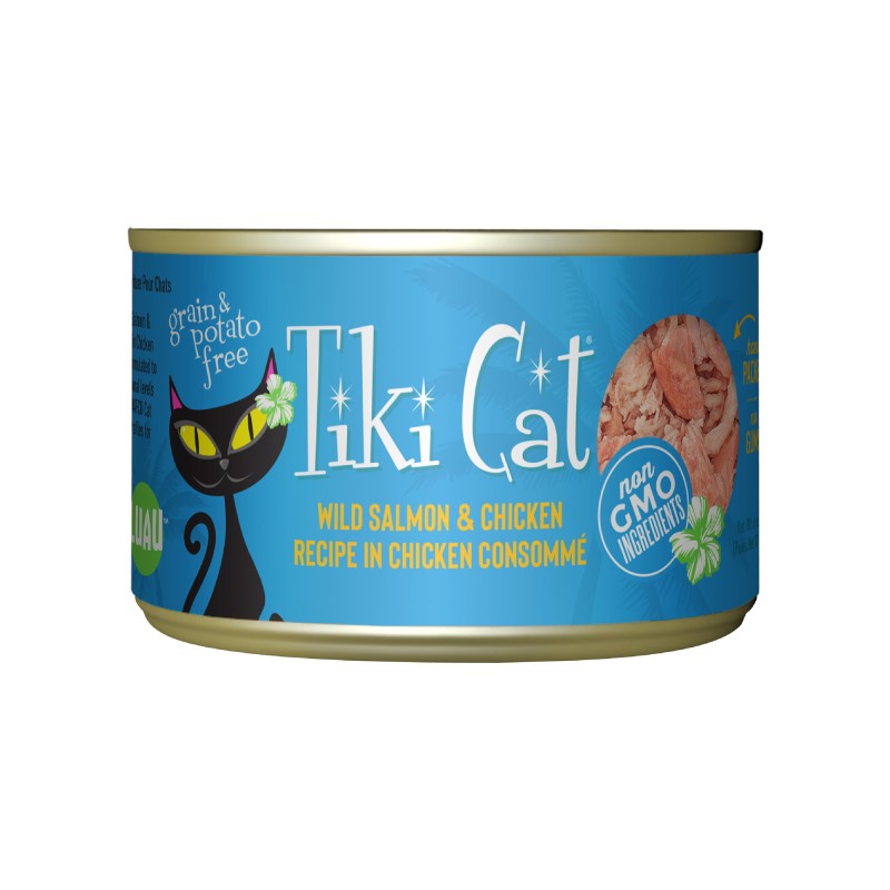 Tiki Cat-Napili Luau Grain Free Wild Salmon and Chicken In Chicken Consomme Canned Cat Food