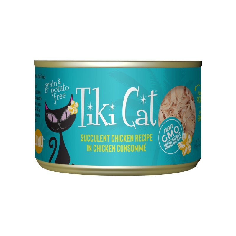 Tiki Cat-Puka Puka Luau Grain Free Succulent Chicken in Chicken Consomme Canned Cat Food