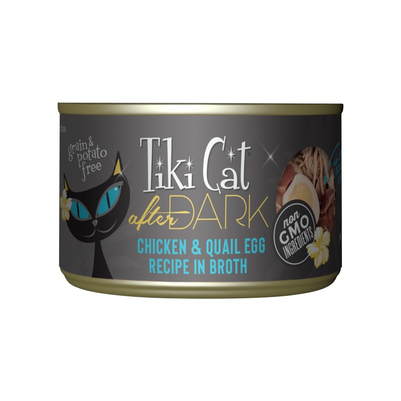 Tiki Cat-After Dark Chicken & Quail Egg Canned Cat Food