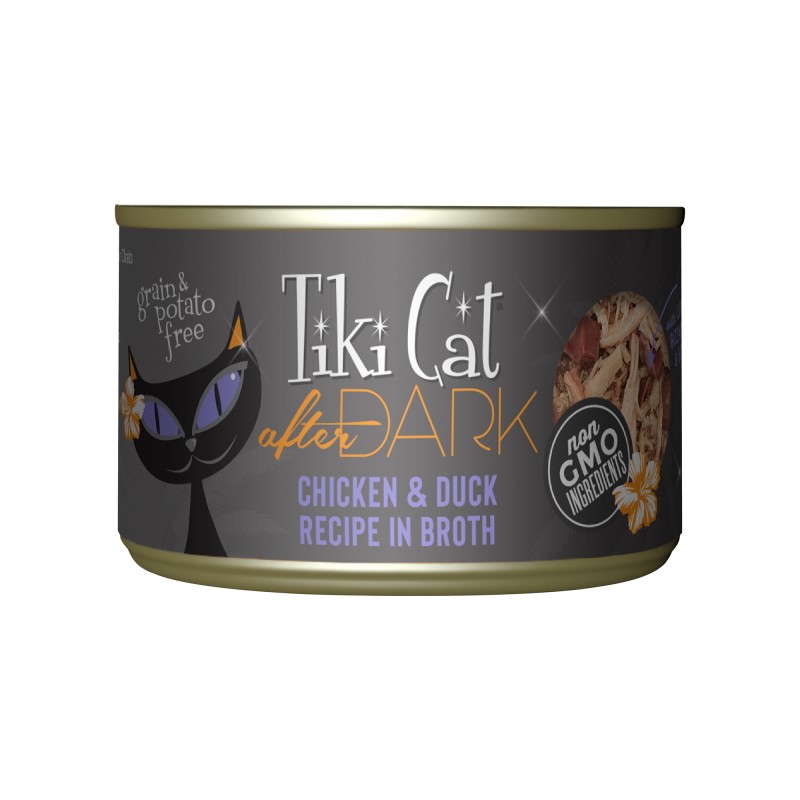 Tiki Cat-After Dark Grain Free Chicken and Duck Canned Cat Food