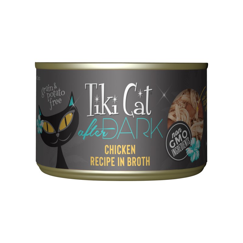 Tiki Cat-After Dark Grain Free Chicken Canned Cat Food