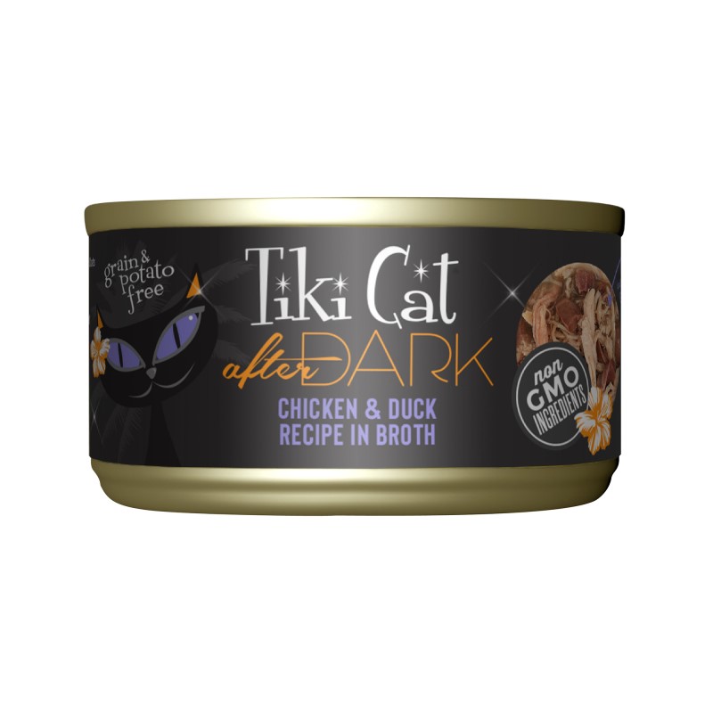 Tiki Cat-After Dark Grain Free Chicken and Duck Canned Cat Food
