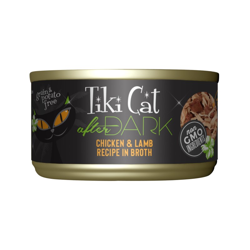 Tiki Cat-After Dark Grain Free Chicken and Lamb Canned Cat Food