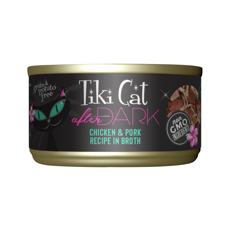 Tiki Cat-After Dark Chicken & Pork Canned Cat Food