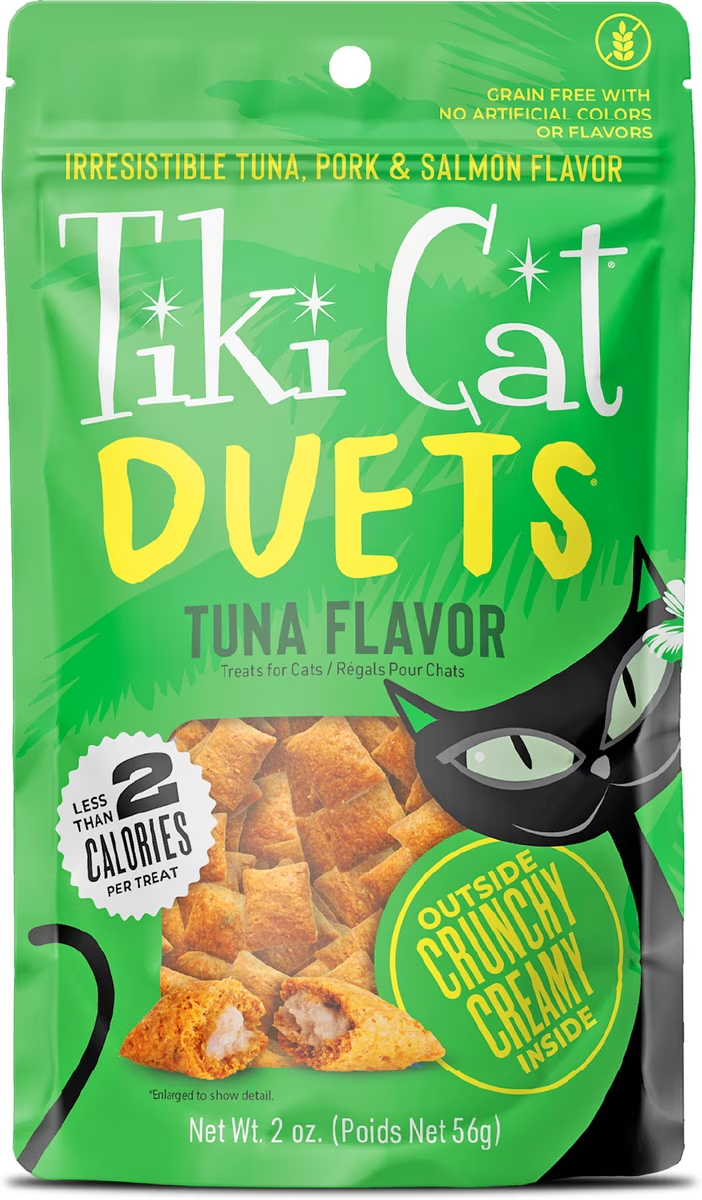 Tiki Cat-Duets Tuna Flavor Crunchy Cat Treats