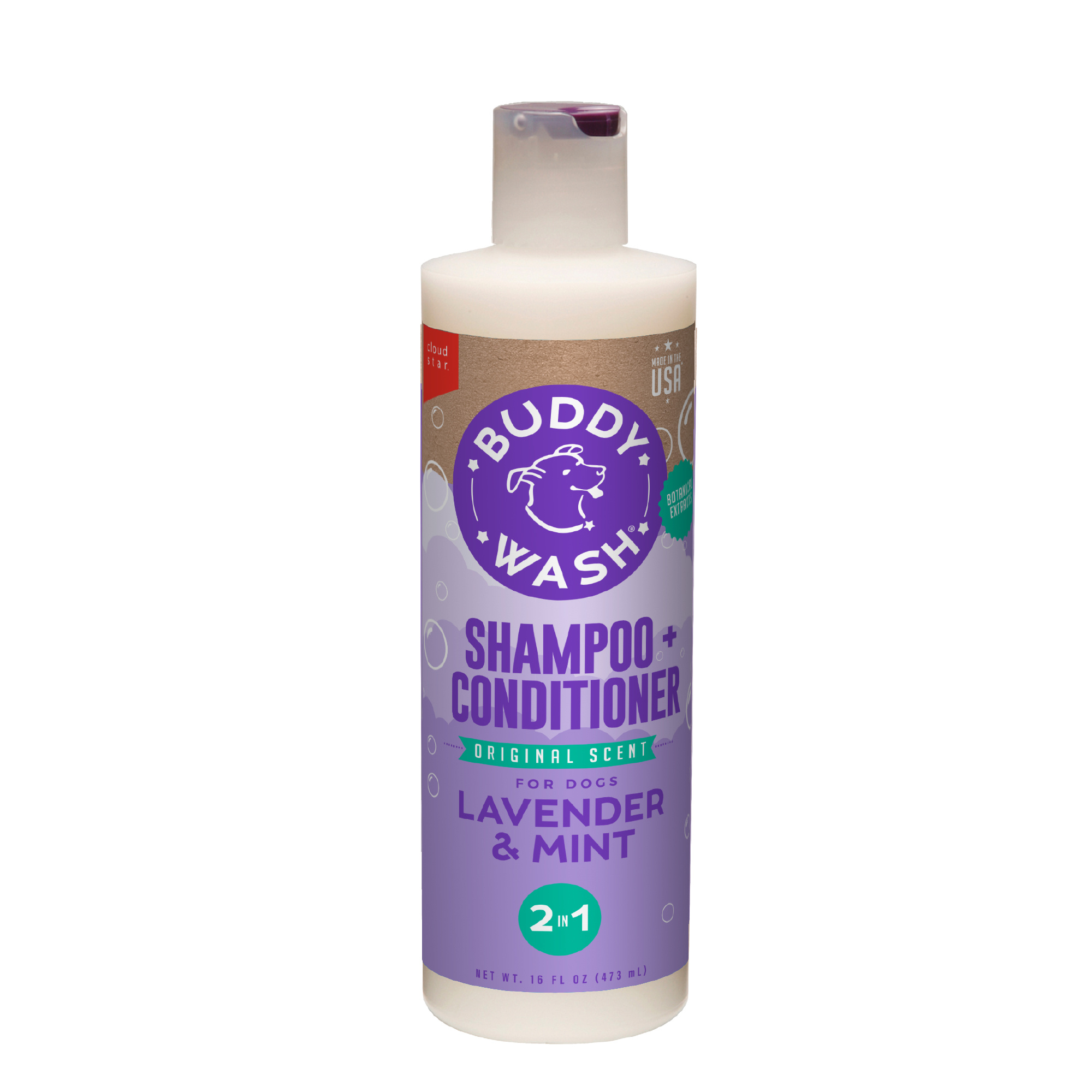Cloud Star-Buddy Wash Original Lavender & Mint Dog Shampoo & Conditioner