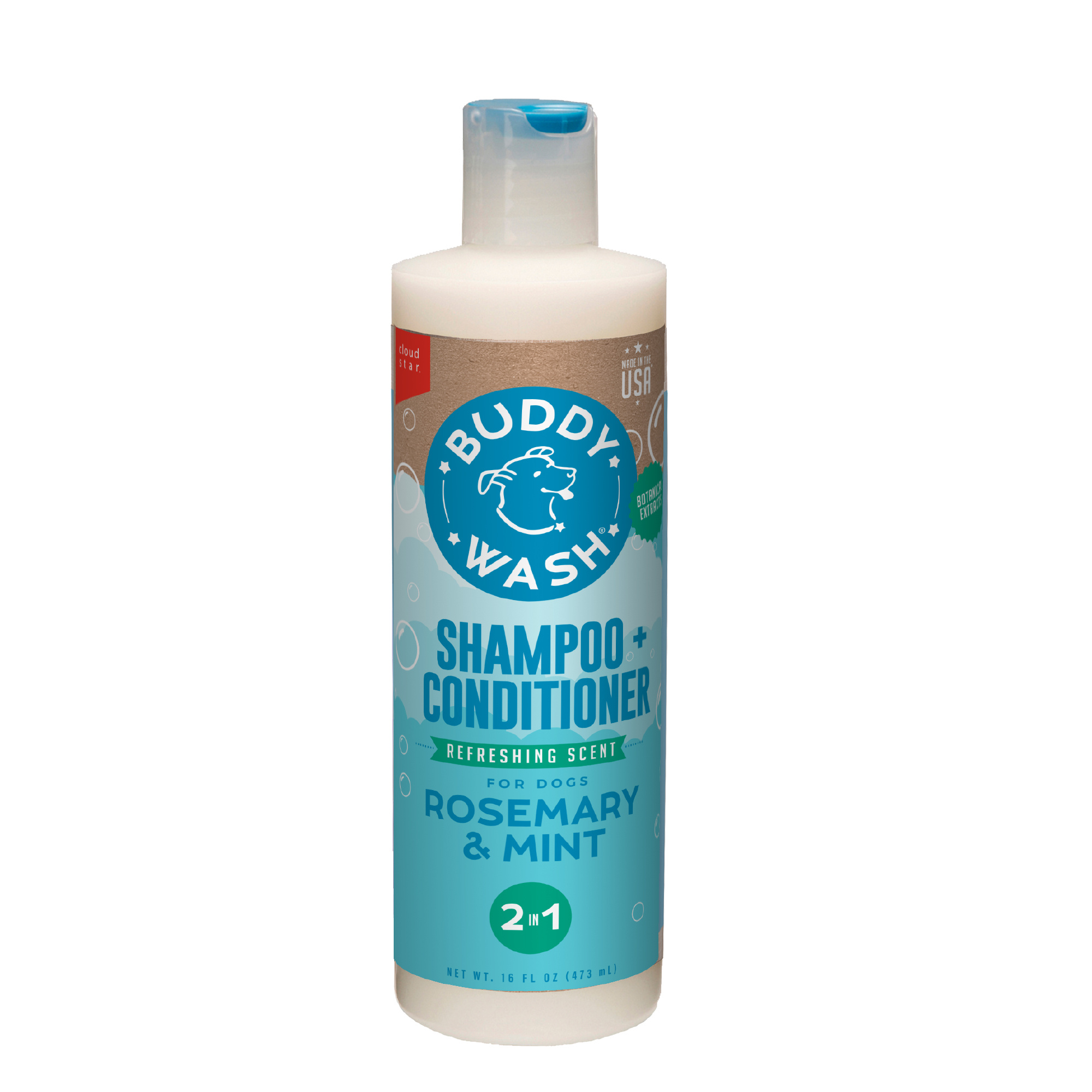 Cloud Star-Buddy Wash Rosemary & Mint Shampoo + Conditioner