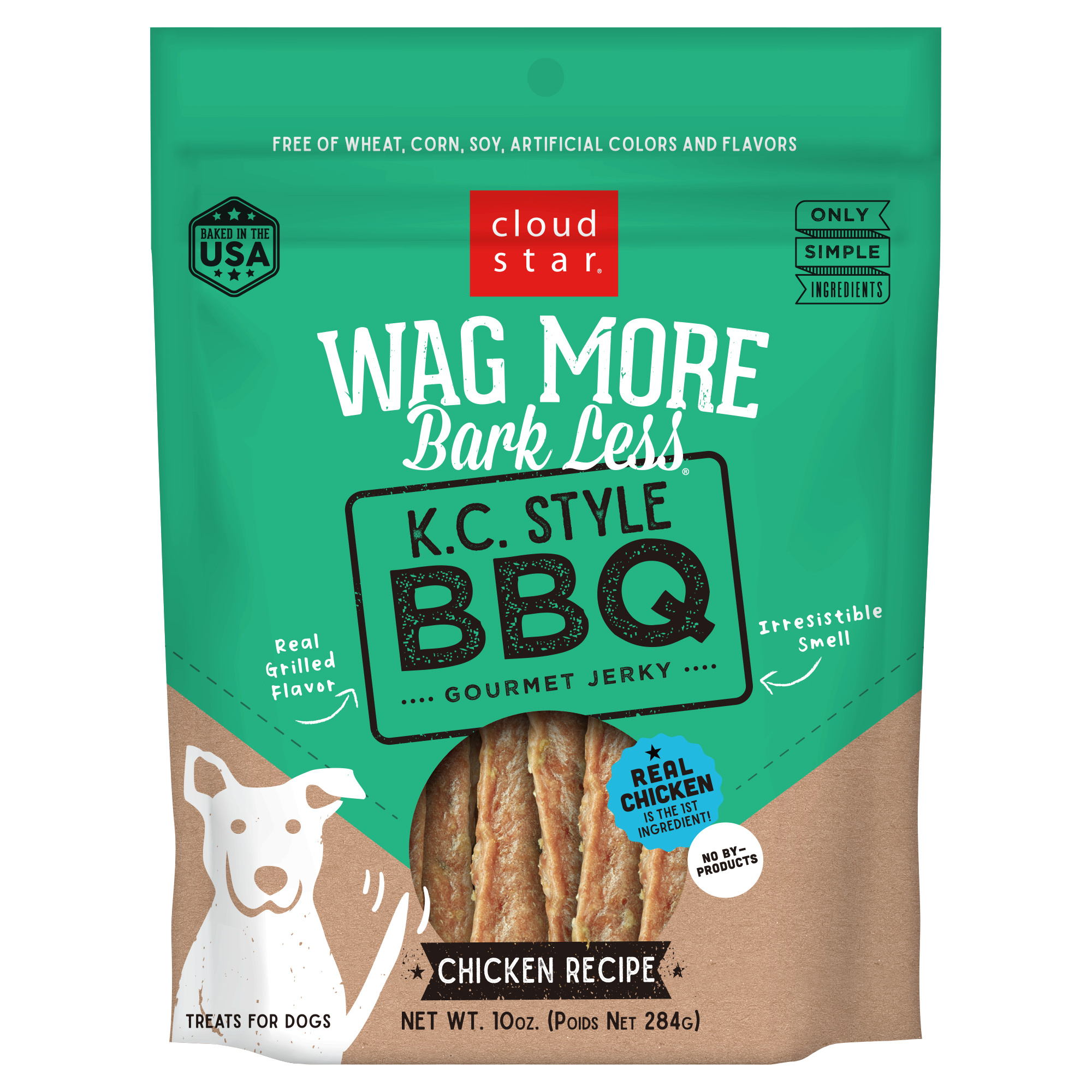 Cloud Star-Wag More Bark Less Jerky: K.C. Style BBQ Treats for Dogs