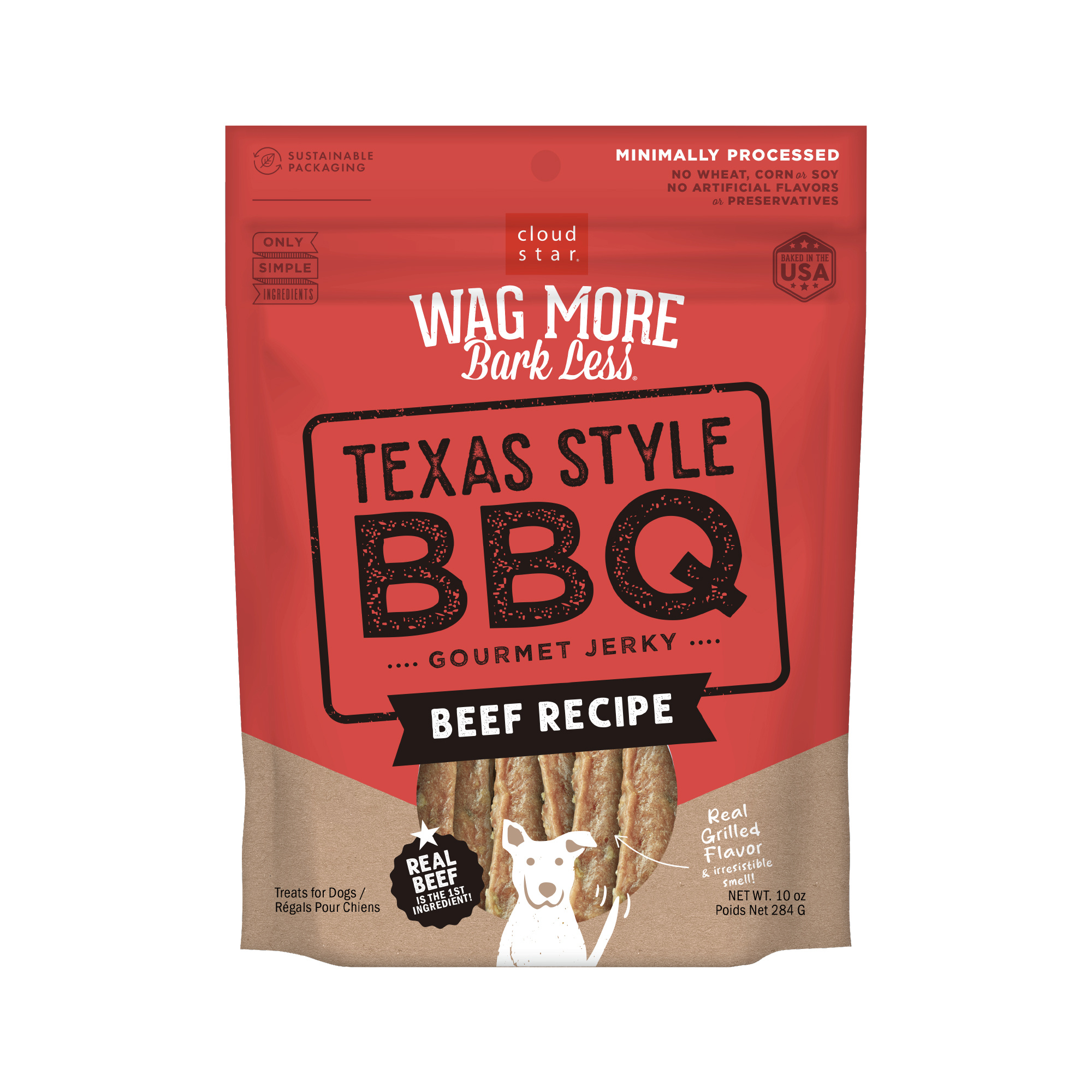 Cloud Star-Wag More Bark Less Jerky: Texas Style BBQ Treats for Dogs
