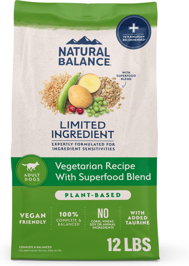 Natural Balance-Vegetarian Formula Dry Dog Food