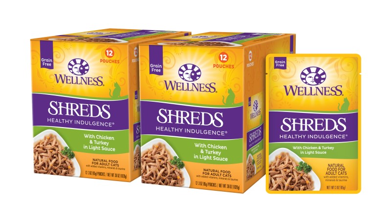 Wellness-Healthy Indulgence Shreds - Chicken & Turkey In Light Sauce