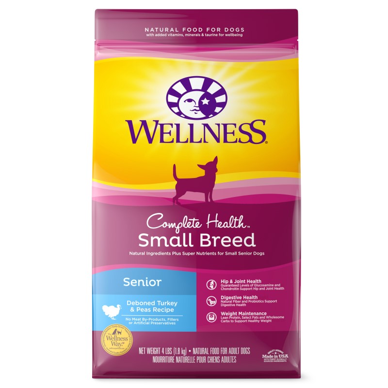 Wellness-Complete Health Natural Small Breed Senior Health Recipe Dry Dog Food