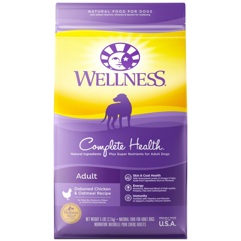 Wellness-Complete Health Natural Chicken Recipe Dry Dog Food
