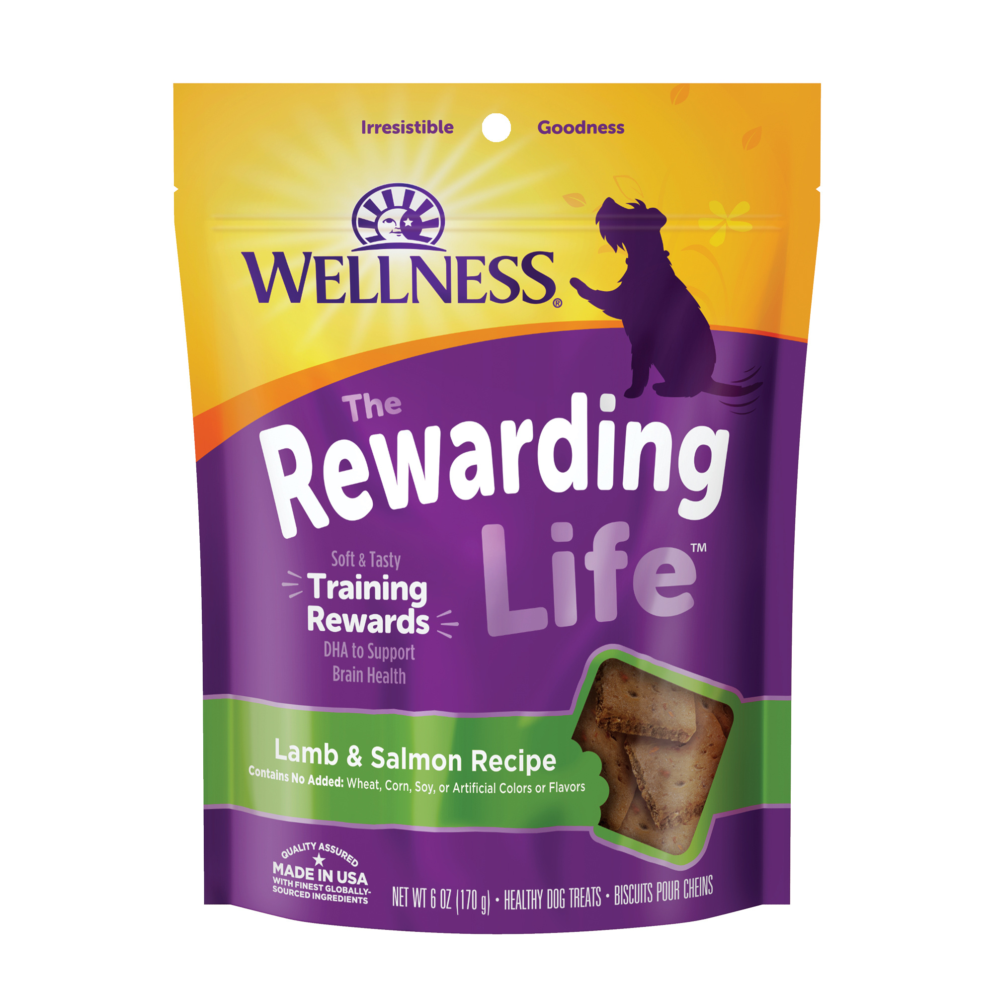 Wellness-The Rewarding Life Lamb & Salmon Soft & Chewy Natural Dog Treats