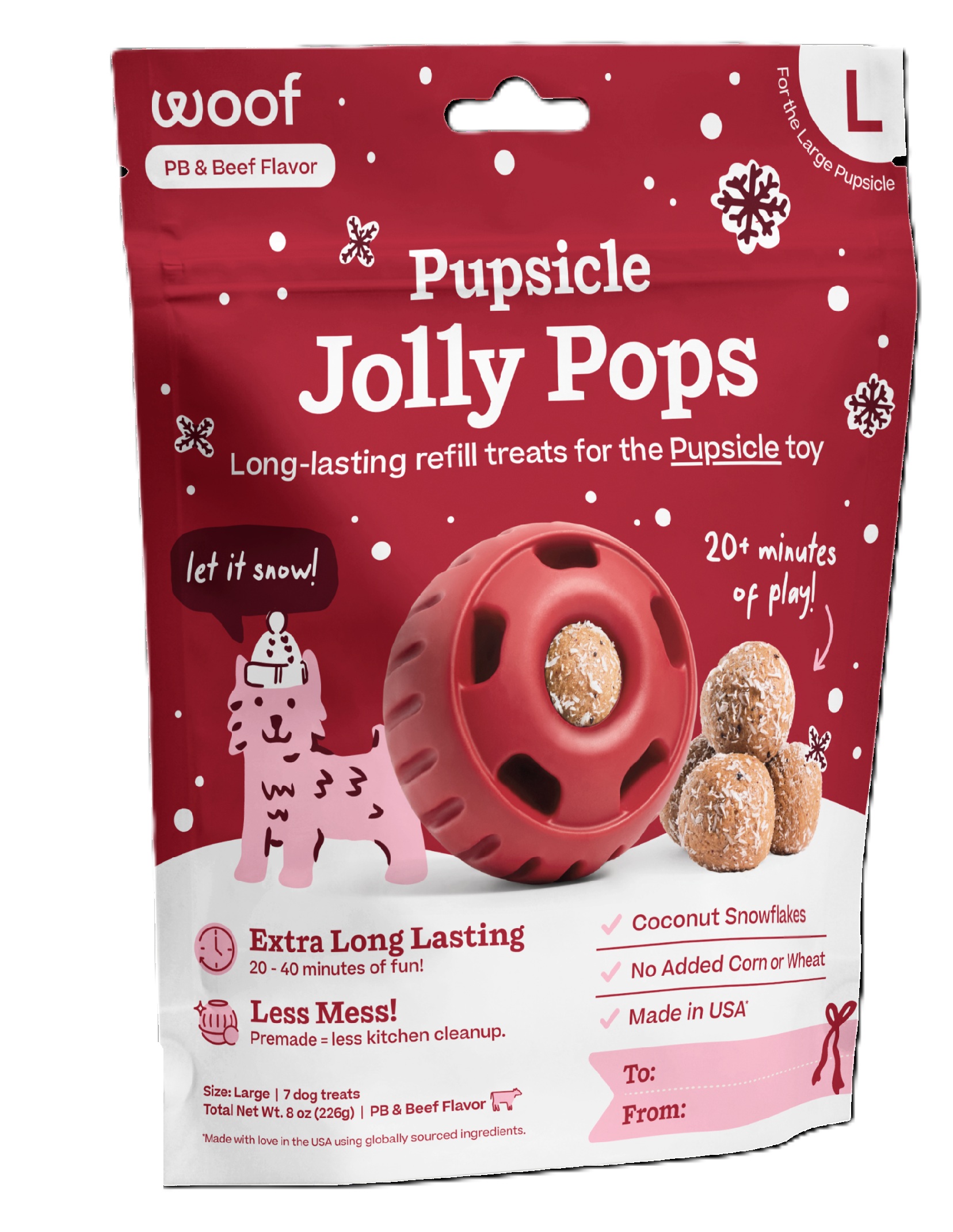 Woof-Holiday Pupsicle Pops