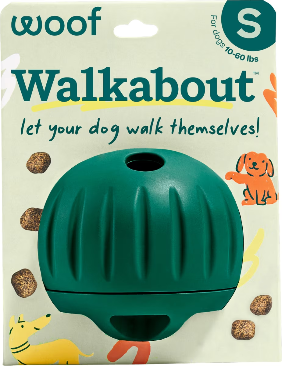 Woof-Walkabout Slow Feeder & Puzzle Dog Toy