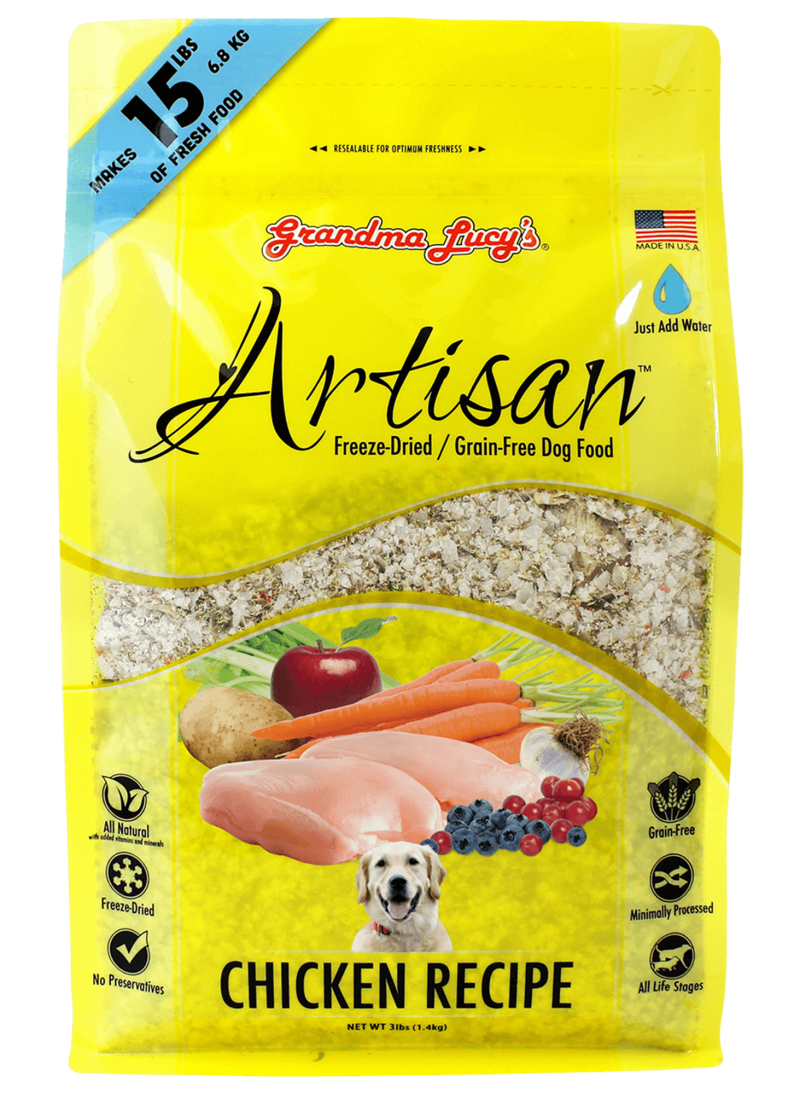 Grandma Lucy's-Artisan Grain Free Chicken Freeze Dried Dog Food