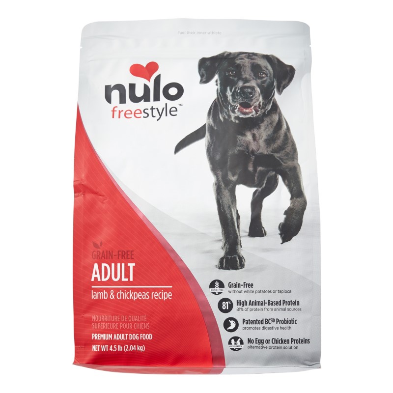 Nulo-FreeStyle Grain Free Lamb and Chickpeas Recipe Dry Dog Food