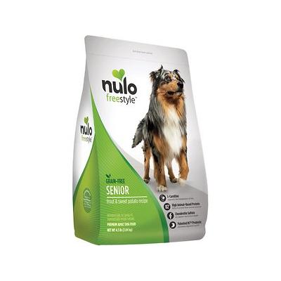 Nulo-FreeStyle Grain Free Trout & Sweet Potato Senior Recipe Dry Dog Food