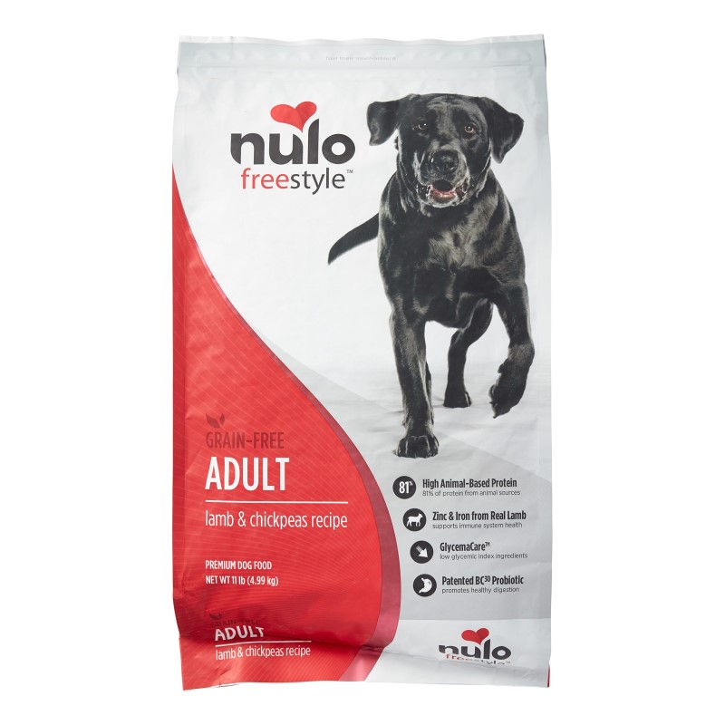 Nulo-FreeStyle Grain Free Lamb and Chickpeas Recipe Dry Dog Food