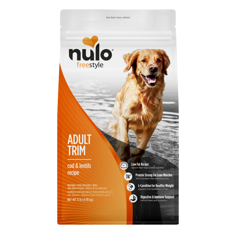 Nulo-FreeStyle Grain Free Adult Trim Cod and Lentils Recipe Dry Dog Food
