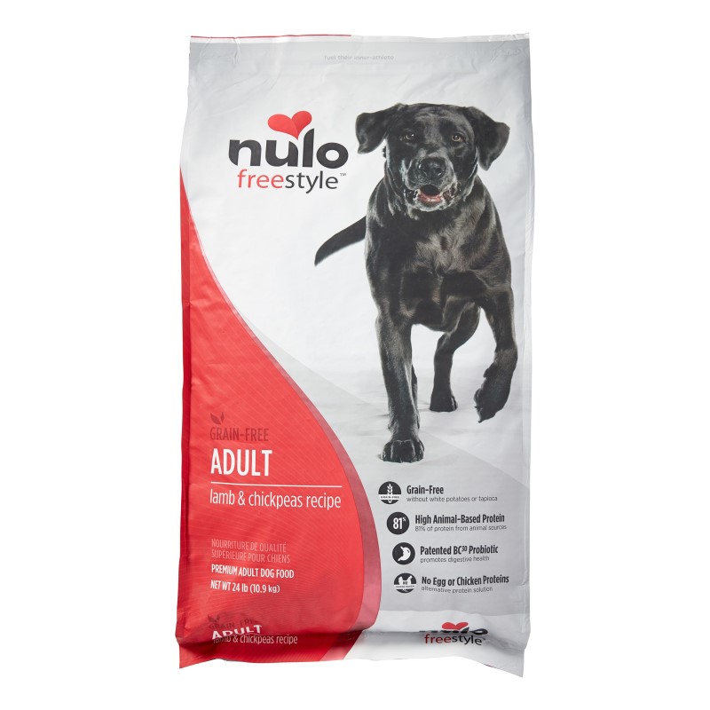 Nulo-FreeStyle Grain Free Lamb and Chickpeas Recipe Dry Dog Food